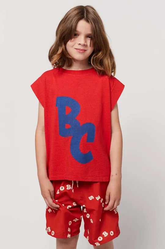 червоний Дитячі шорти Bobo Choses