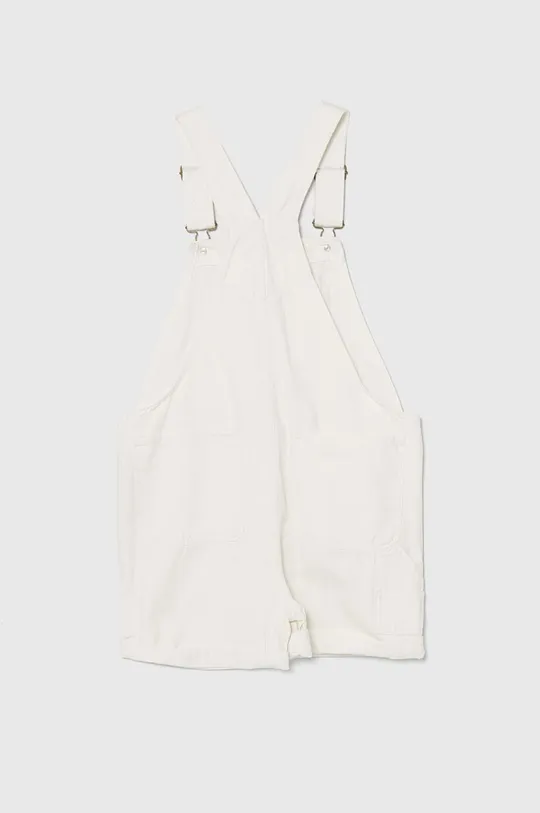 Detské rifľové nohavice na traky Vans biela