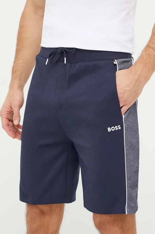 mornarsko plava Homewear kratke hlače BOSS Muški