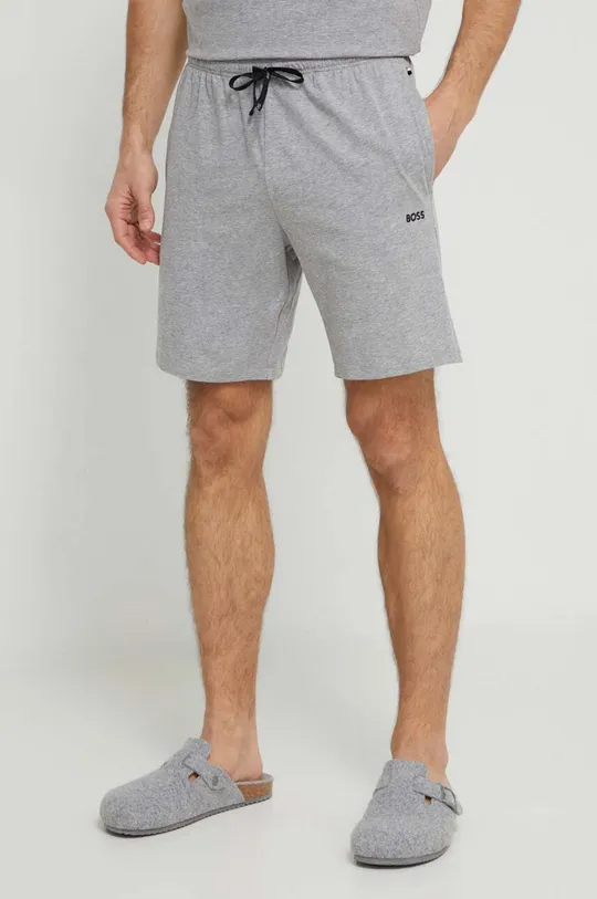 siva Homewear kratke hlače BOSS Muški