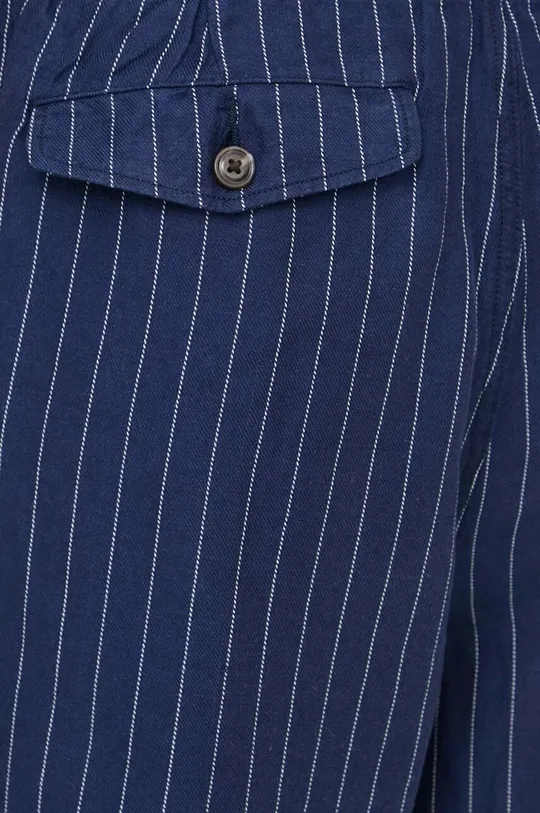 blu navy Polo Ralph Lauren pantaloni in lino