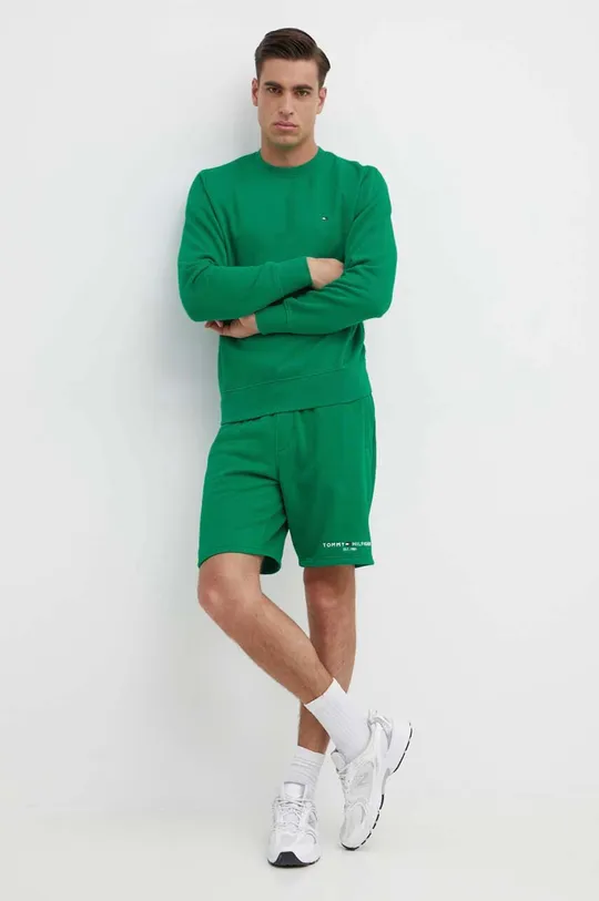 Kratke hlače Tommy Hilfiger zelena
