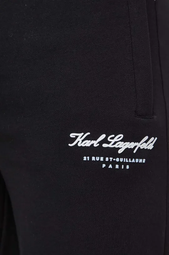 fekete Karl Lagerfeld rövidnadrág