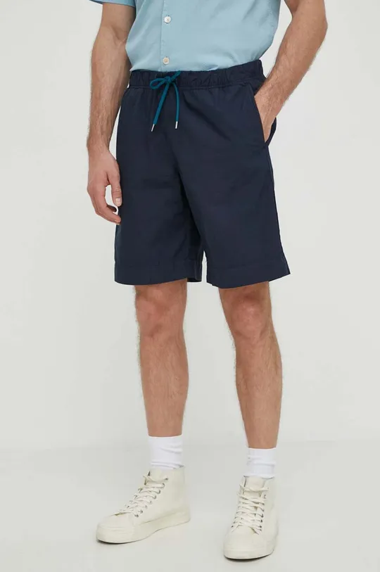 blu navy PS Paul Smith pantaloncini in cotone Uomo