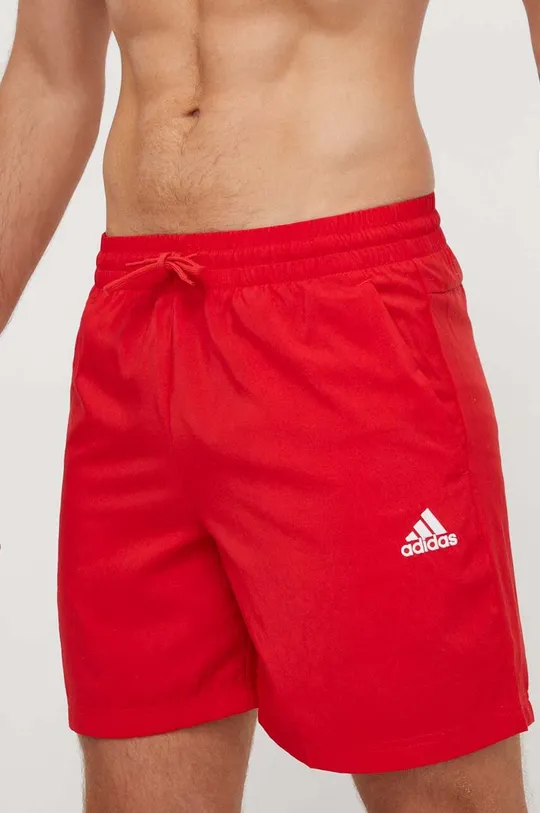 rosso adidas pantaloncini Uomo