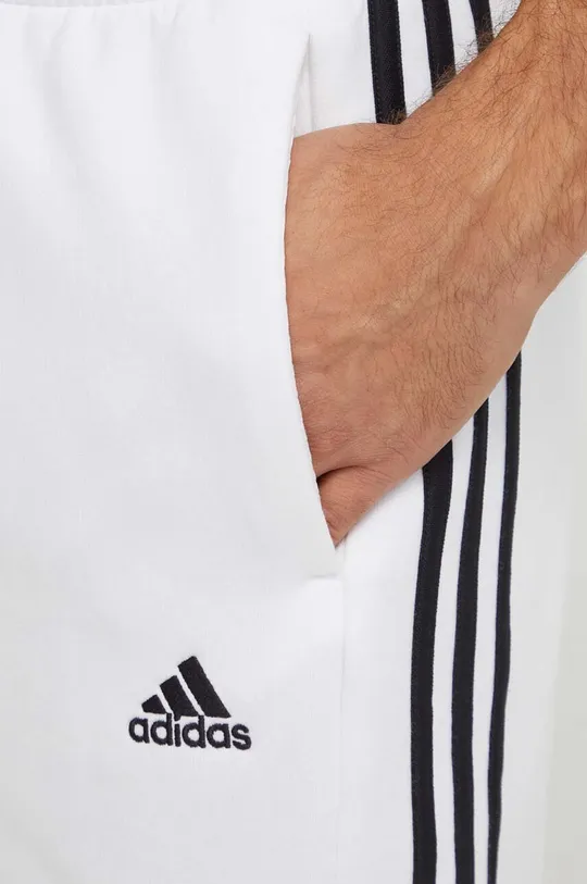 biały adidas szorty