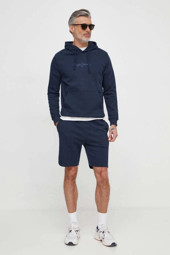 Σορτς Pepe Jeans JOE SHORT PM211646 σκούρο μπλε SS24