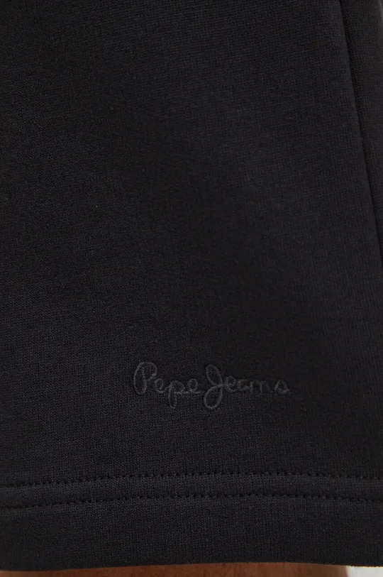 fekete Pepe Jeans rövidnadrág