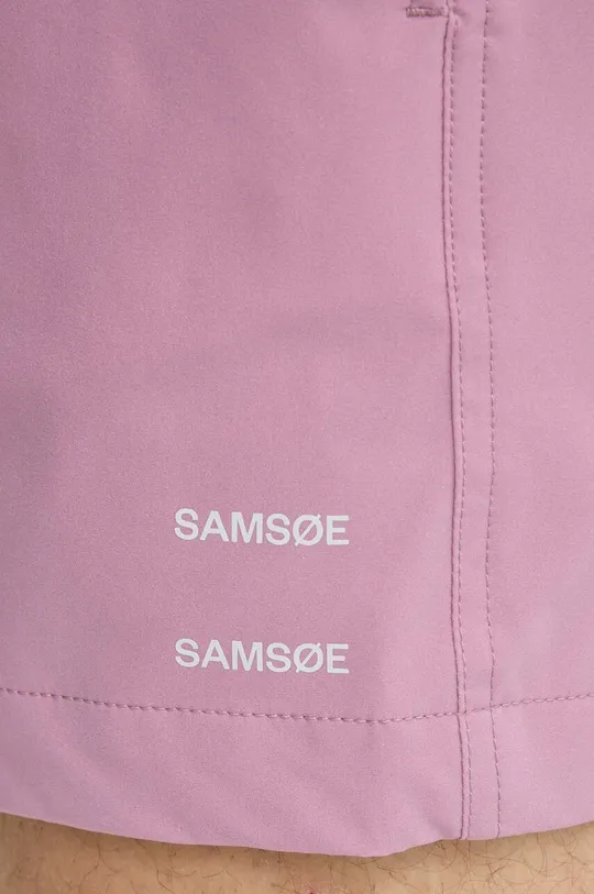 фіолетовий Купальні шорти Samsoe Samsoe MOSES