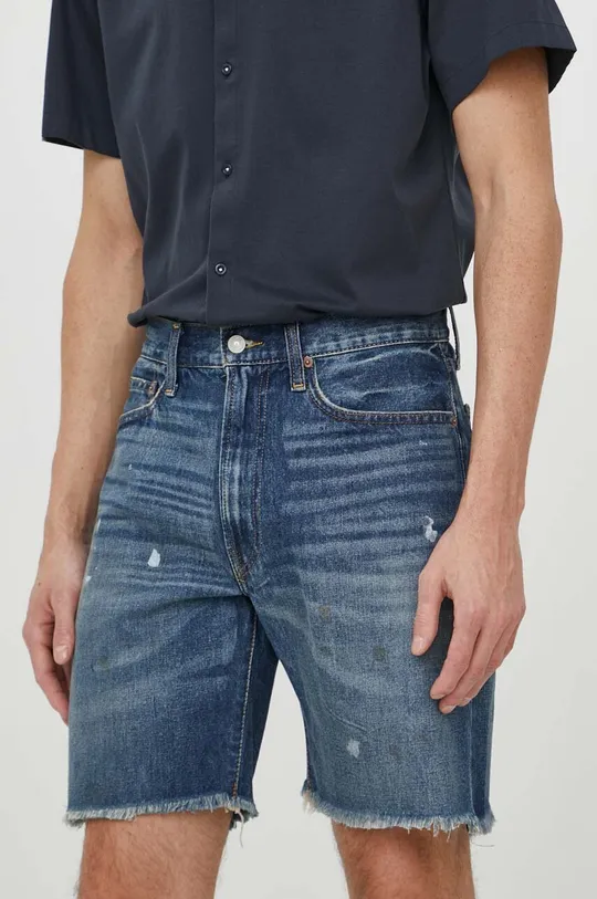 niebieski Polo Ralph Lauren szorty jeansowe Męski