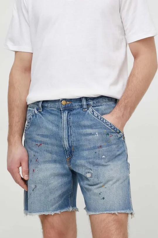 modra Jeans kratke hlače Polo Ralph Lauren Moški