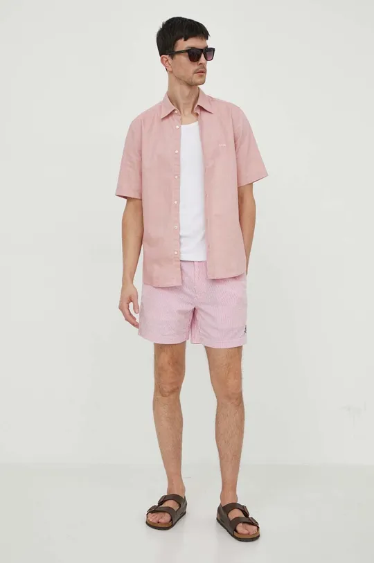 Polo Ralph Lauren rövidnadrág rózsaszín