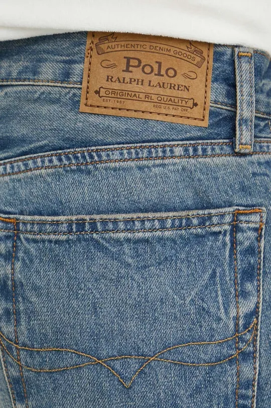 niebieski Polo Ralph Lauren szorty jeansowe
