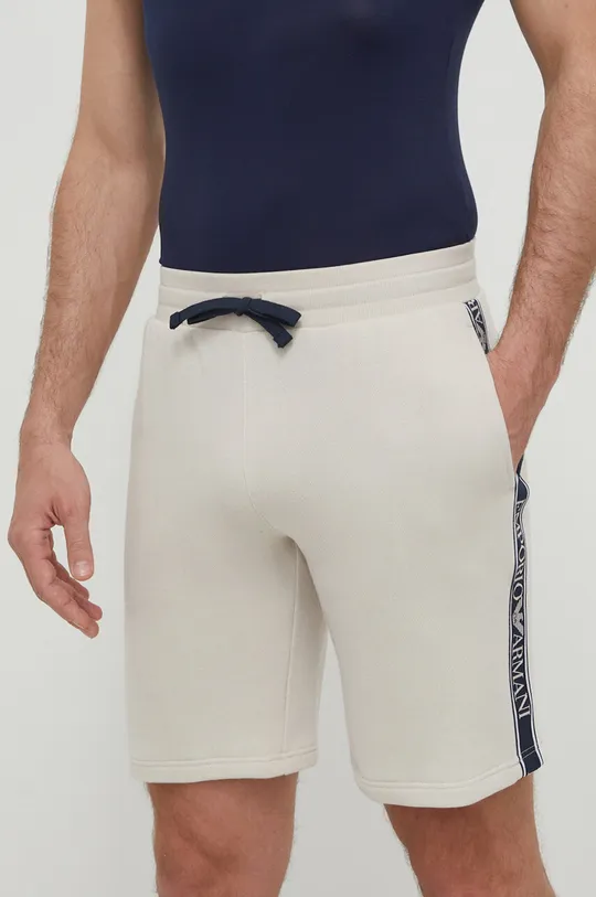 bézs Emporio Armani Underwear rövidnadrág otthoni viseletre Férfi