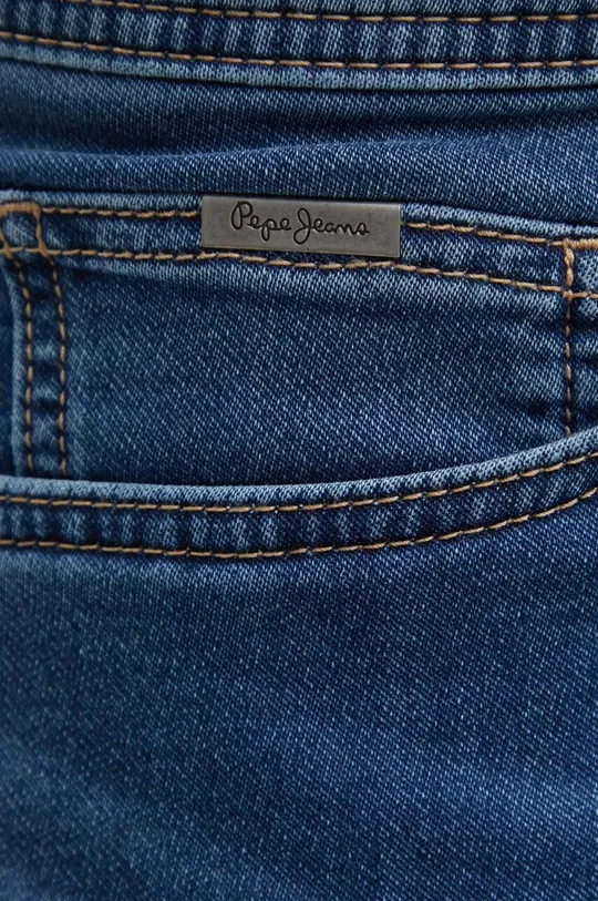 голубой Джинсовые шорты Pepe Jeans SLIM GYMDIGO