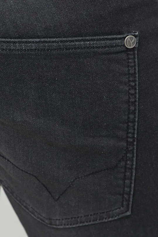 čierna Rifľové krátke nohavice Pepe Jeans SLIM GYMDIGO SHORT