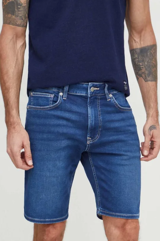 тёмно-синий Джинсовые шорты Pepe Jeans Мужской