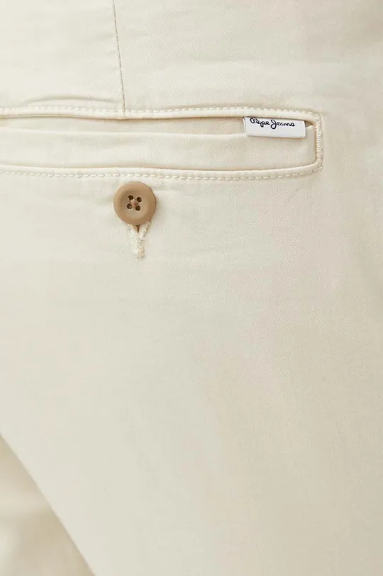 béžová Šortky Pepe Jeans REGULAR CHINO SHORT