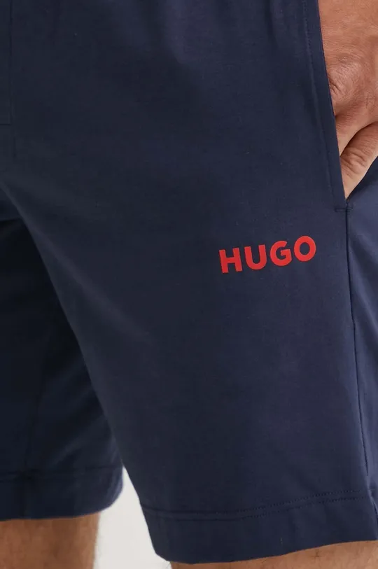 mornarsko plava Homewear kratke hlače HUGO