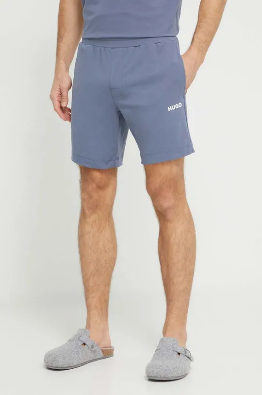 siva Homewear kratke hlače HUGO Muški