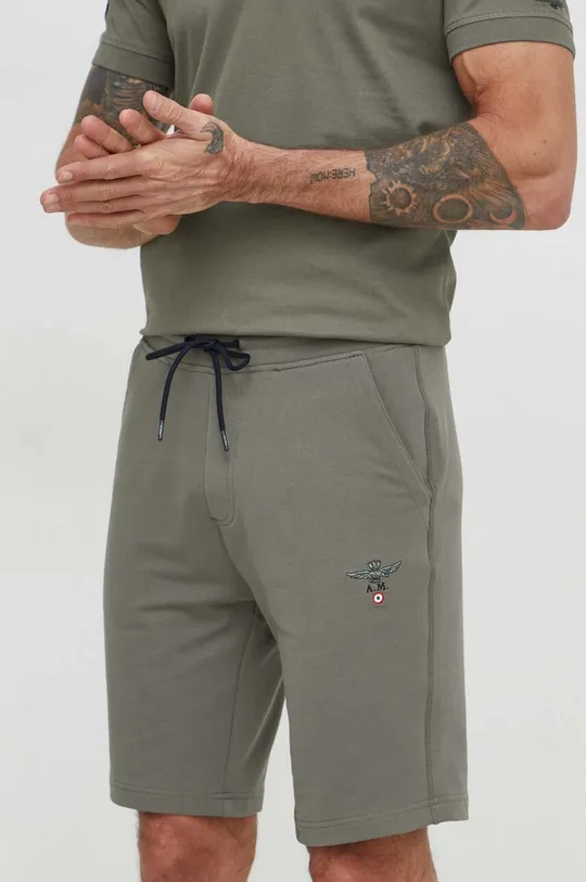 zelena Kratke hlače Aeronautica Militare Muški