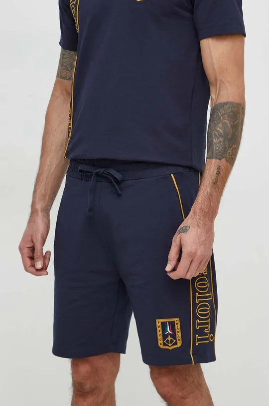 mornarsko modra Kratke hlače Aeronautica Militare Moški
