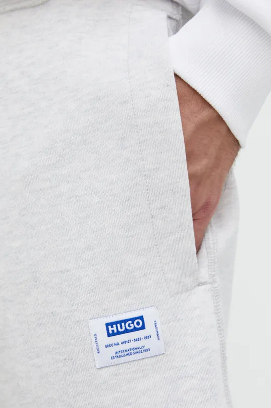 серый Хлопковые шорты Hugo Blue