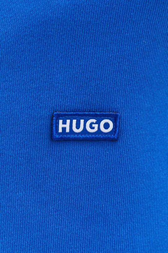 modrá Bavlnené šortky Hugo Blue