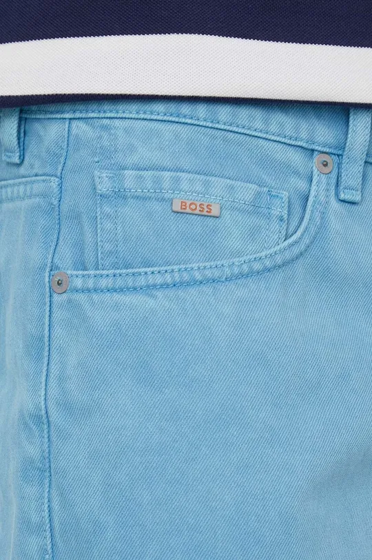 niebieski Boss Orange szorty jeansowe