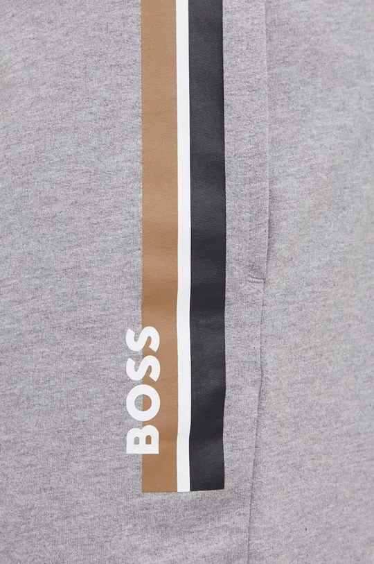 серый Хлопковые шорты BOSS