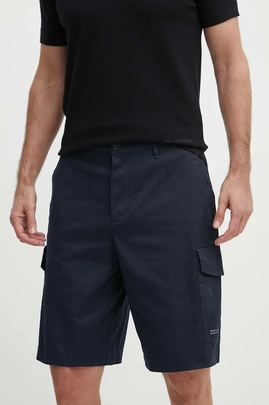 mornarsko modra Kratke hlače Armani Exchange Moški