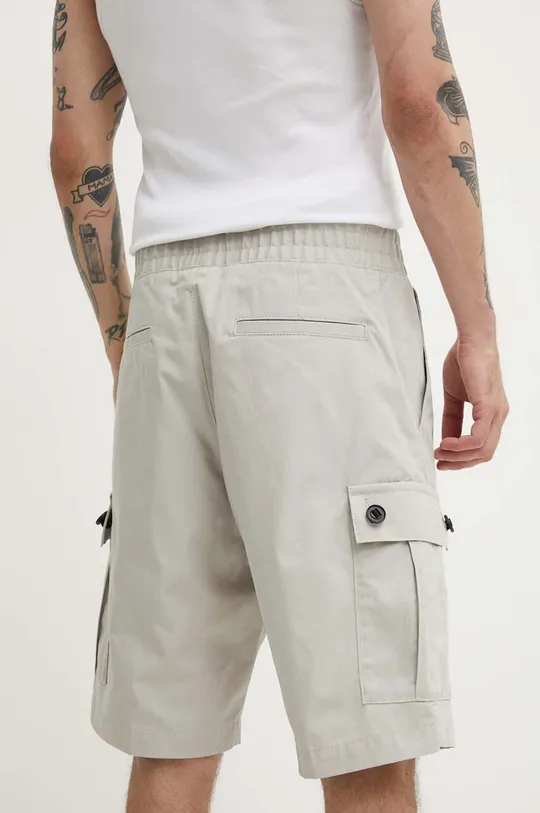 Pamučne kratke hlače HUGO Temeljni materijal: 100% Pamuk Podstava džepova: 65% Poliester, 35% Pamuk