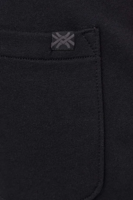 črna Bombažne kratke hlače United Colors of Benetton