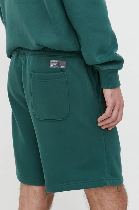 Kratke hlače Abercrombie & Fitch zelena