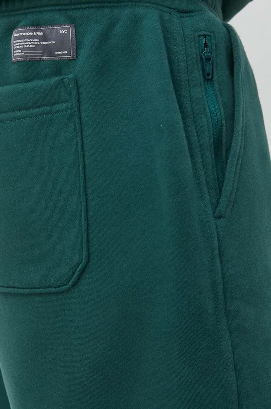 zelena Kratke hlače Abercrombie & Fitch