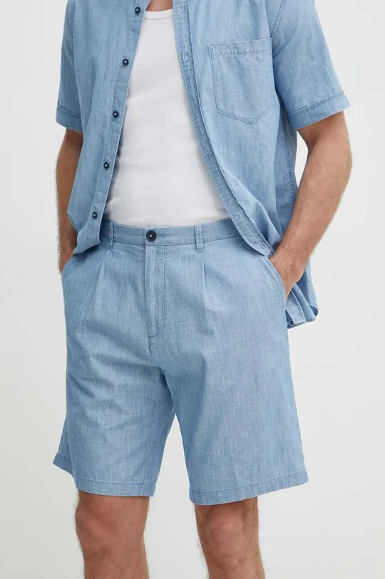 plava Pamučne kratke hlače United Colors of Benetton Muški