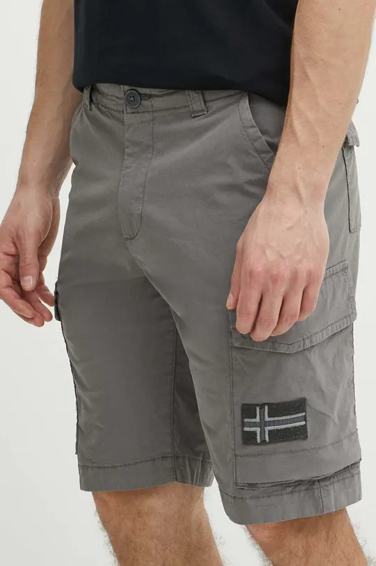 siva Kratke hlače Napapijri N-Horton Moški