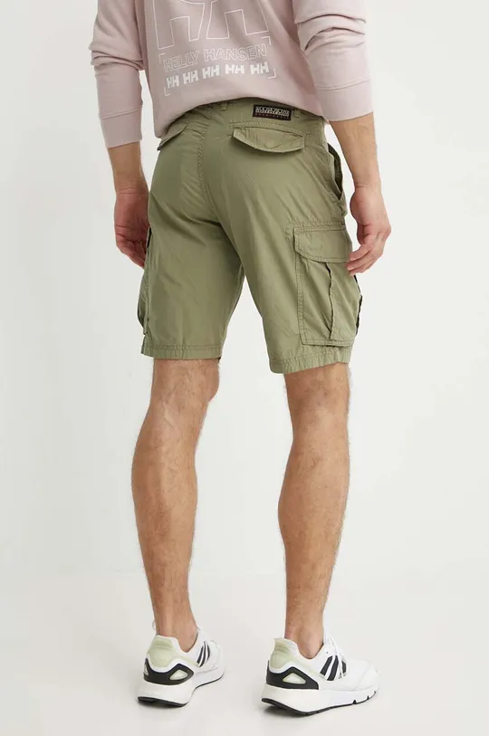 Pamučne kratke hlače Napapijri Noto 2.0 zelena