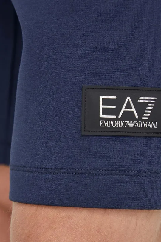 тёмно-синий Шорты EA7 Emporio Armani
