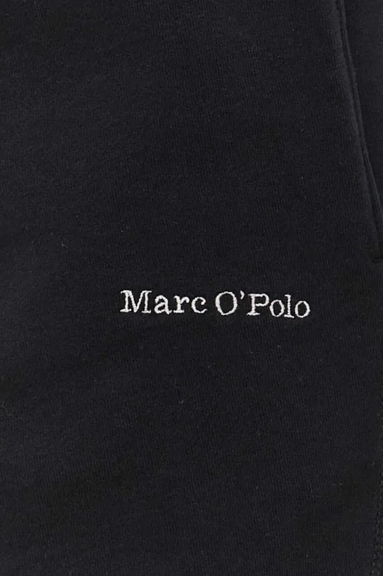 fekete Marc O'Polo pamut rövidnadrág