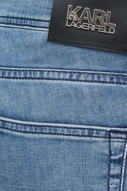 modra Jeans kratke hlače Karl Lagerfeld