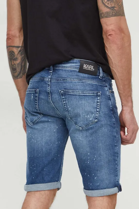 Karl Lagerfeld szorty jeansowe 99 % Bawełna, 1 % Elastan