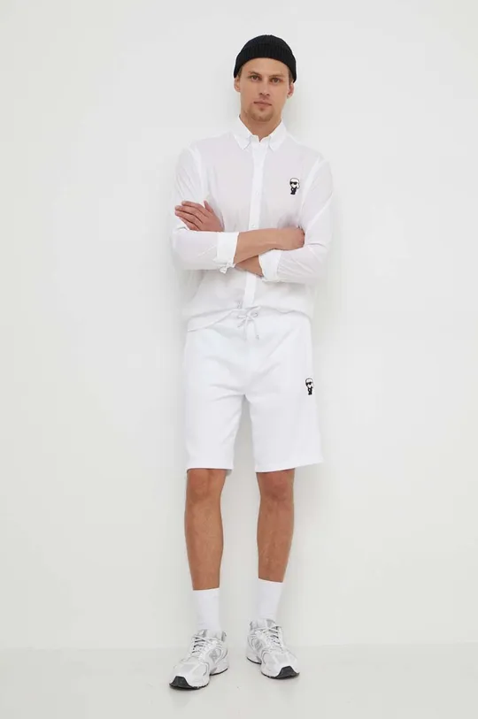 Karl Lagerfeld szorty biały