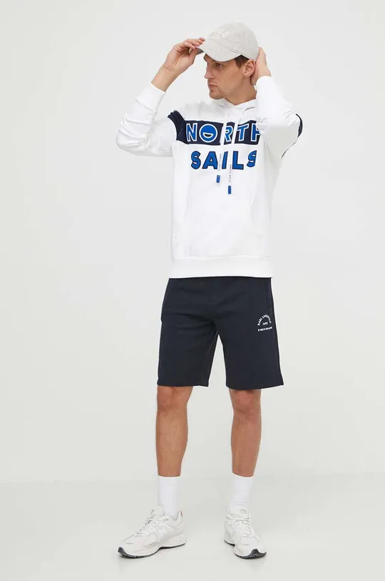 Kratke hlače Karl Lagerfeld mornarsko modra