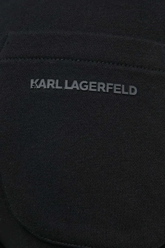 nero Karl Lagerfeld pantaloncini