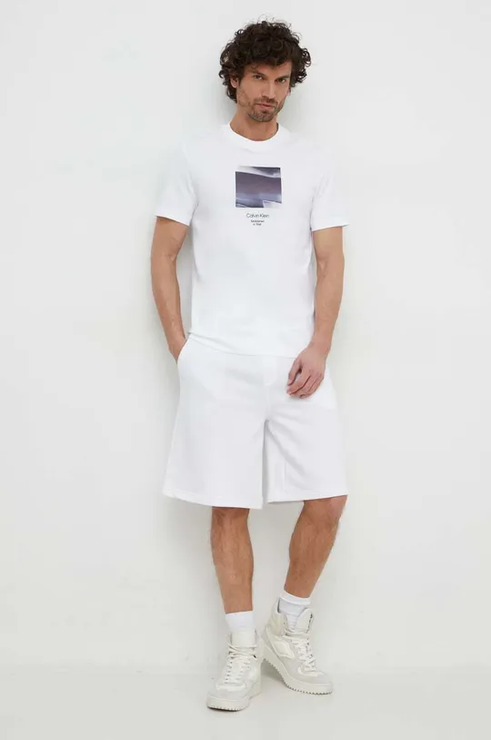 Calvin Klein rövidnadrág fehér