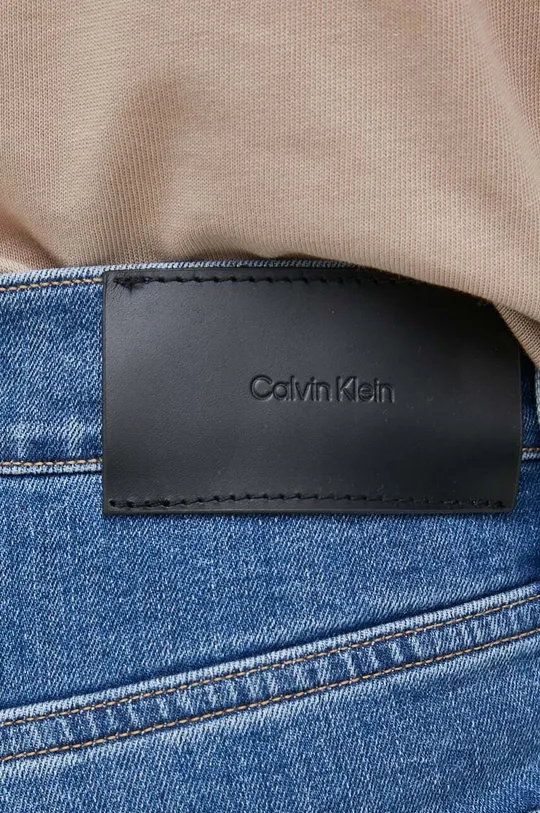 sötétkék Calvin Klein farmer rövidnadrág
