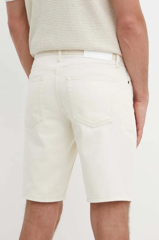 Rifľové krátke nohavice Calvin Klein 100 % Bavlna