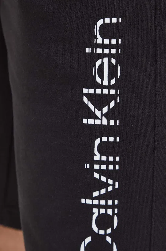 czarny Calvin Klein szorty bawełniane