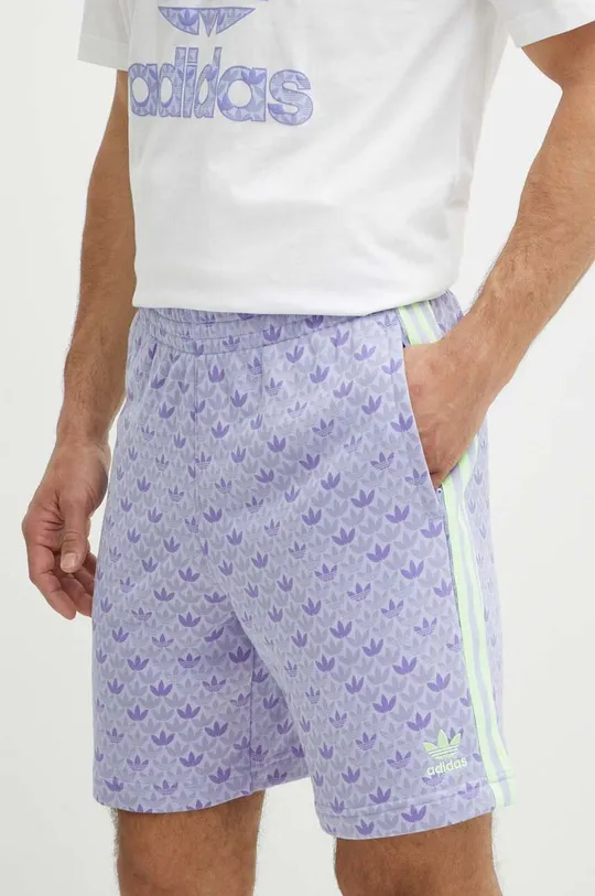 vijolična Kratke hlače adidas Originals Moški